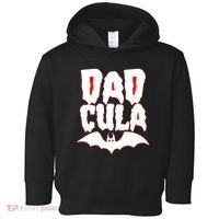Funny Halloween Dadcula Dracula Toddler Hoodie thumb 0
