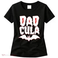 Funny Halloween Dadcula Dracula Women's T-Shirt thumb 0