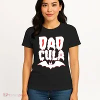 Funny Halloween Dadcula Dracula Women's T-Shirt thumb 4