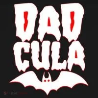 Funny Halloween Dadcula Dracula Women's T-Shirt thumb 6