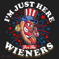 Funny Hot Dog I'm Just Here For The Wieners Sausage Lovers Beanie thumb 2