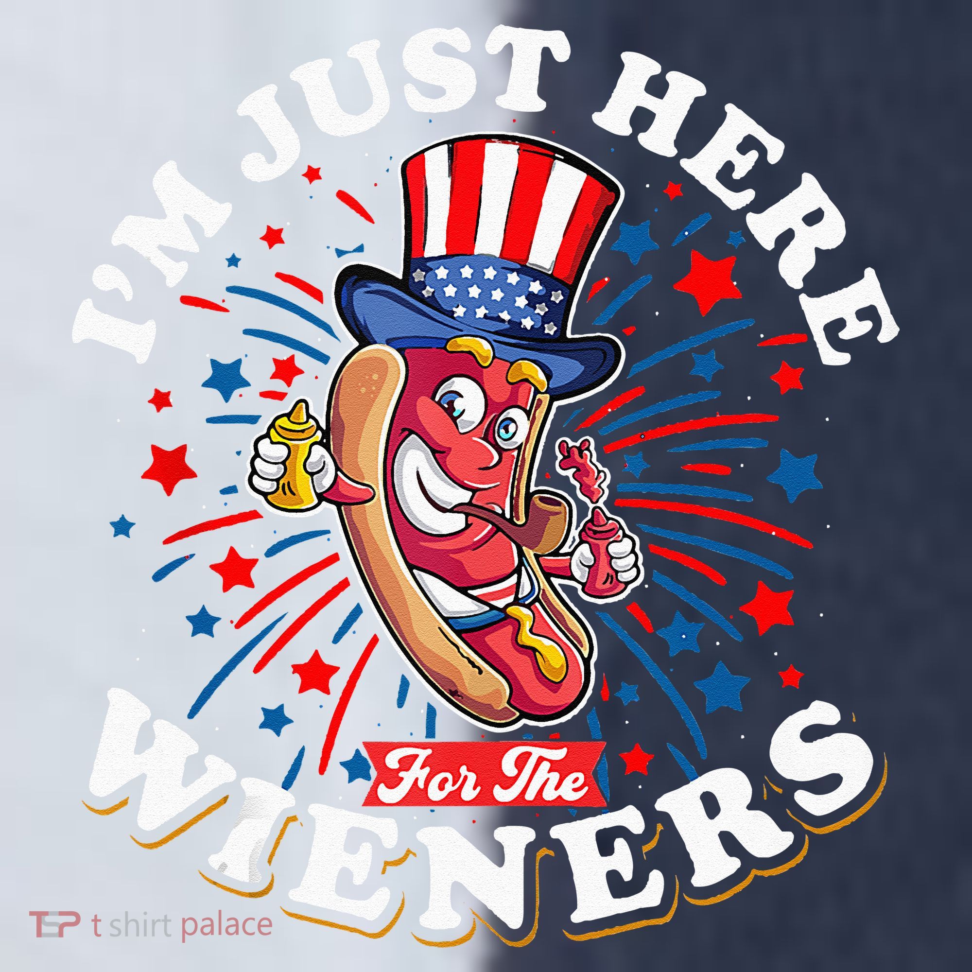 Funny Hot Dog I'm Just Here For The Wieners Sausage Lovers Sport-Tek Competitor United Soccer Jersey