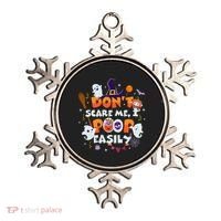 Funny Halloween Dont Scare Me I Poop Easily Ornament thumb 0