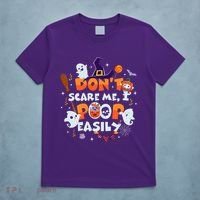Funny Halloween Dont Scare Me I Poop Easily T-Shirt thumb 5
