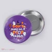 Funny Halloween Dont Scare Me I Poop Easily Button thumb 0