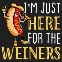 Funny Hot Dog I'm Just Here For The Wieners Sausage Beanie thumb 2