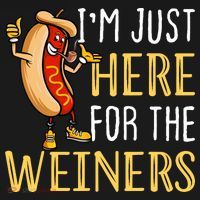 Funny Hot Dog I'm Just Here For The Wieners Sausage Women's Tank Top thumb 5