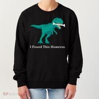 Funny Halloween Dinosaur I Found This Humerus Costume Gift Women's Sweatshirt thumb 0