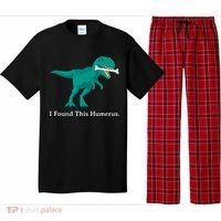 Funny Halloween Dinosaur I Found This Humerus Costume Gift Pajama Set thumb 0
