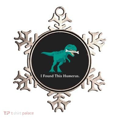 Funny Halloween Dinosaur I Found This Humerus Costume Gift Ornament