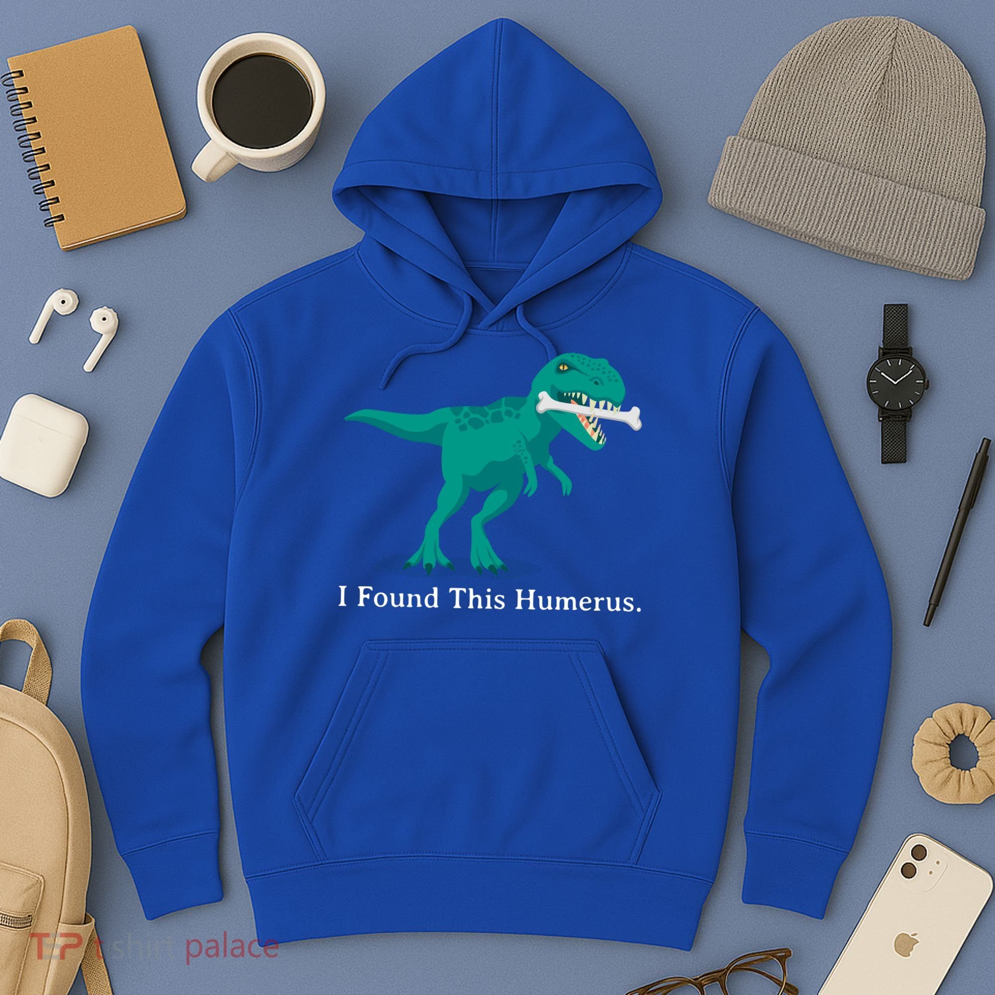 Funny Halloween Dinosaur I Found This Humerus Costume Gift Hoodie