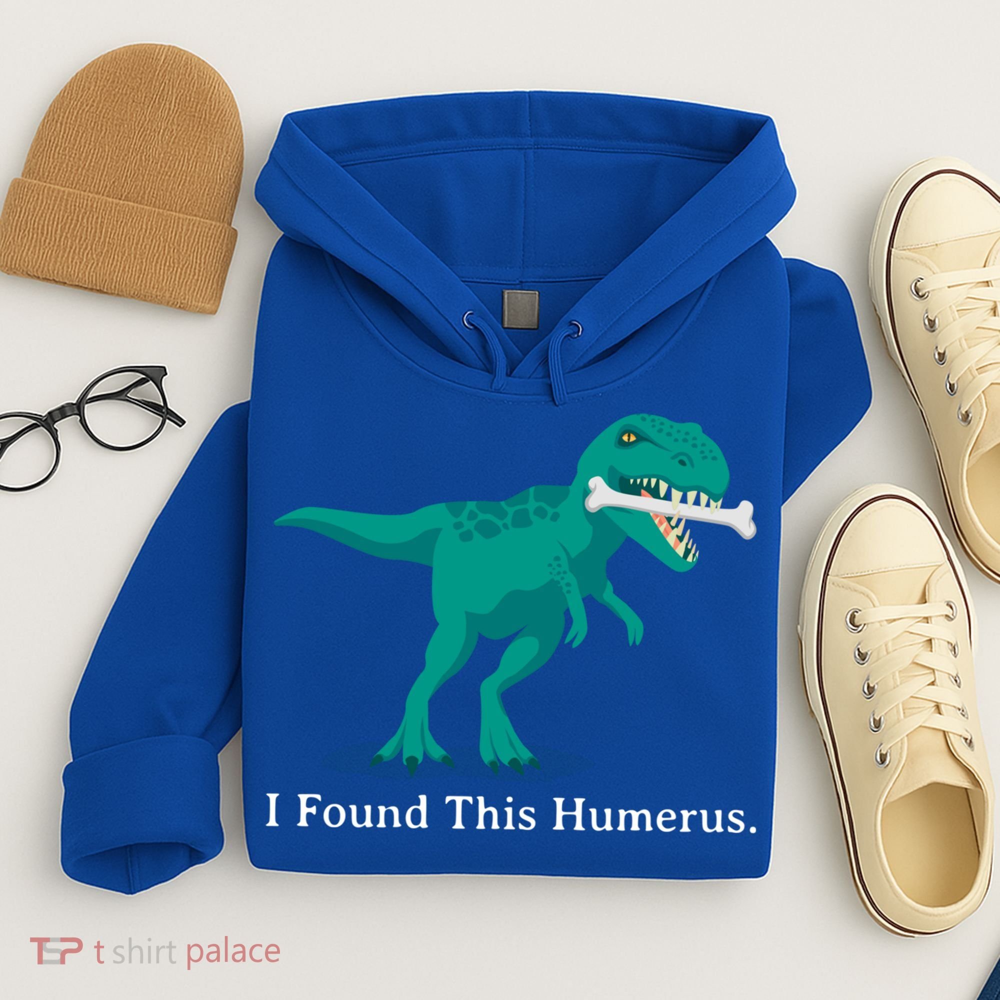Funny Halloween Dinosaur I Found This Humerus Costume Gift Hoodie