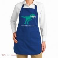 Funny Halloween Dinosaur I Found This Humerus Costume Gift Apron thumb 2
