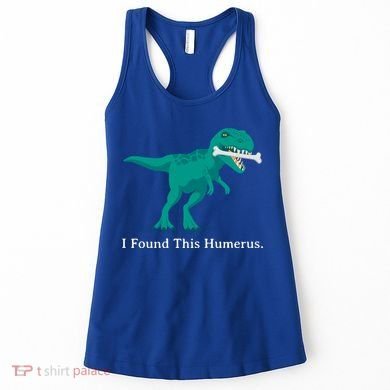 Funny Halloween Dinosaur I Found This Humerus Costume Gift Women's Tank Top