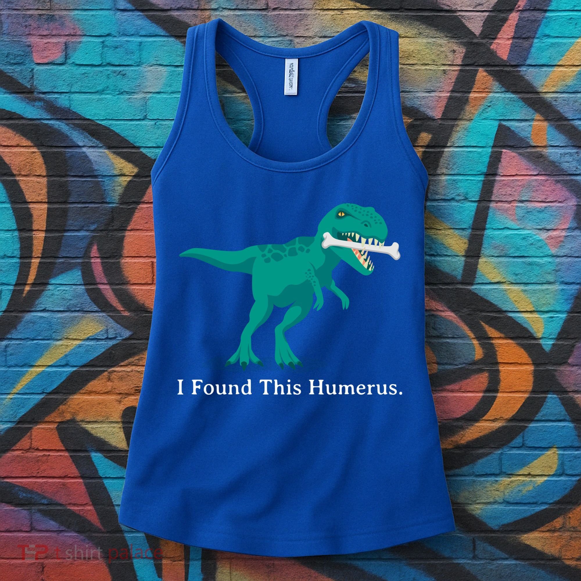 Funny Halloween Dinosaur I Found This Humerus Costume Gift Women's Tank Top