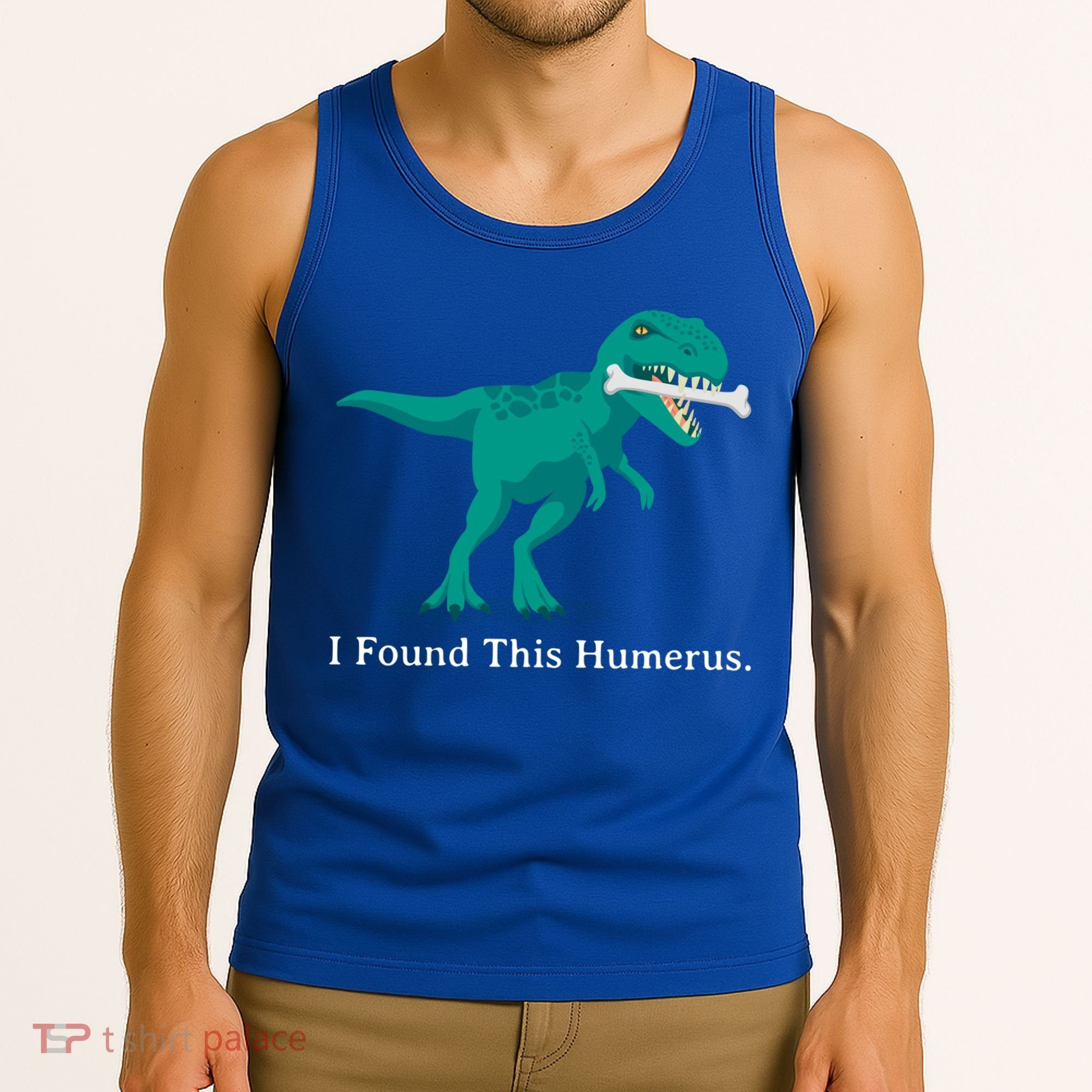 Funny Halloween Dinosaur I Found This Humerus Costume Gift Tank Top