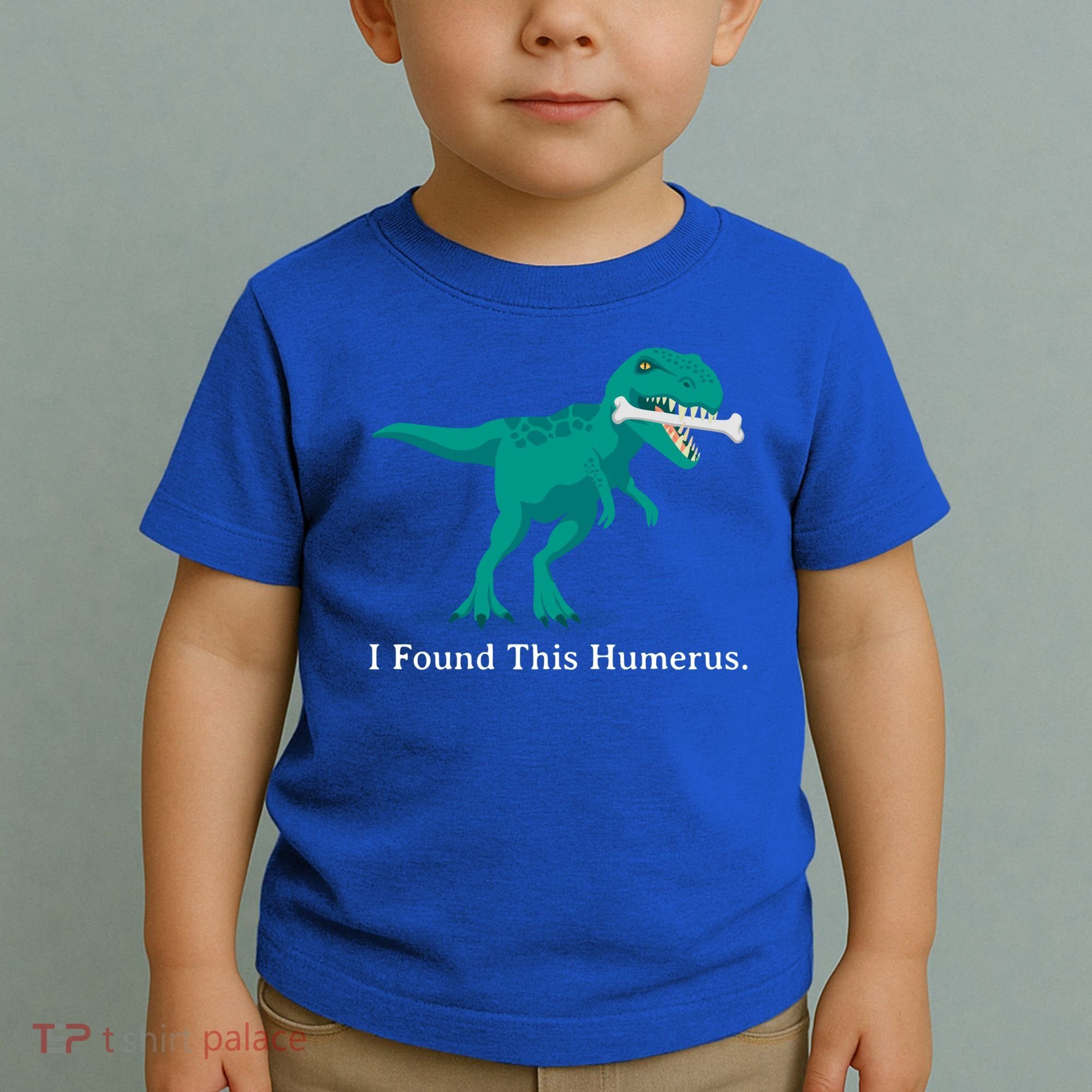 Funny Halloween Dinosaur I Found This Humerus Costume Gift Toddler T-Shirt