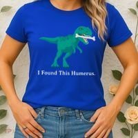 Funny Halloween Dinosaur I Found This Humerus Costume Gift Women's T-Shirt thumb 2