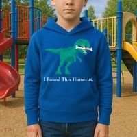 Funny Halloween Dinosaur I Found This Humerus Costume Gift Kids Hoodie thumb 2
