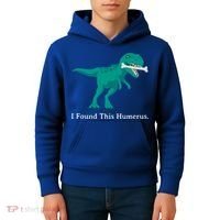 Funny Halloween Dinosaur I Found This Humerus Costume Gift Kids Hoodie thumb 4