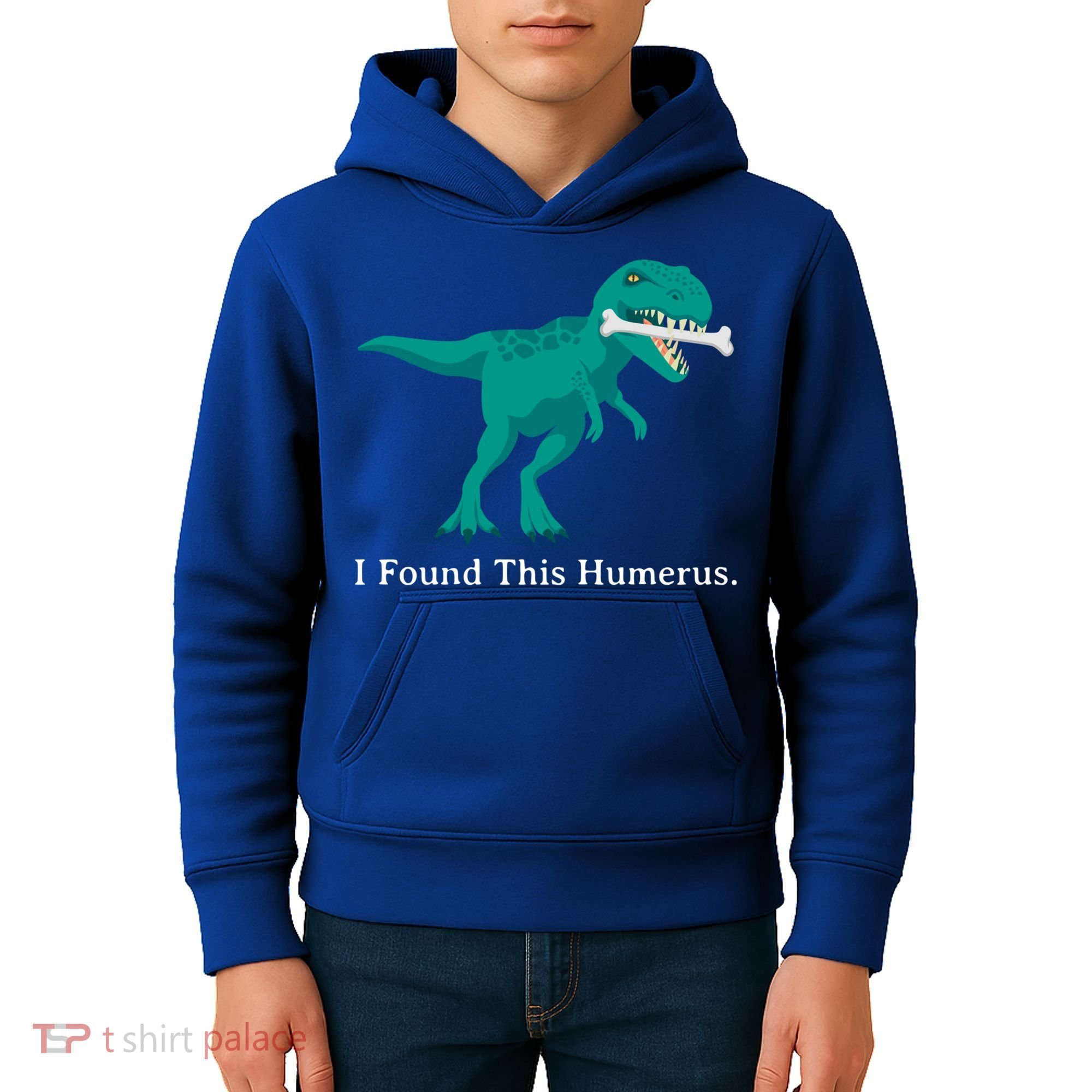 Funny Halloween Dinosaur I Found This Humerus Costume Gift Kids Hoodie