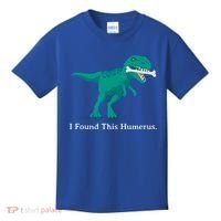 Funny Halloween Dinosaur I Found This Humerus Costume Gift Kids T-Shirt thumb 0