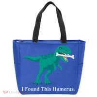 Funny Halloween Dinosaur I Found This Humerus Costume Gift Tote Bag thumb 0