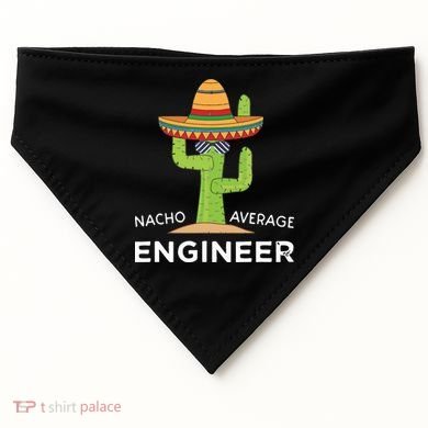 Fun Hilarious Engineering Humor Funny Saying Engineer USA-Made Doggie Bandana