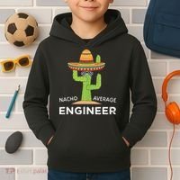 Fun Hilarious Engineering Humor Funny Saying Engineer Kids Hoodie thumb 2