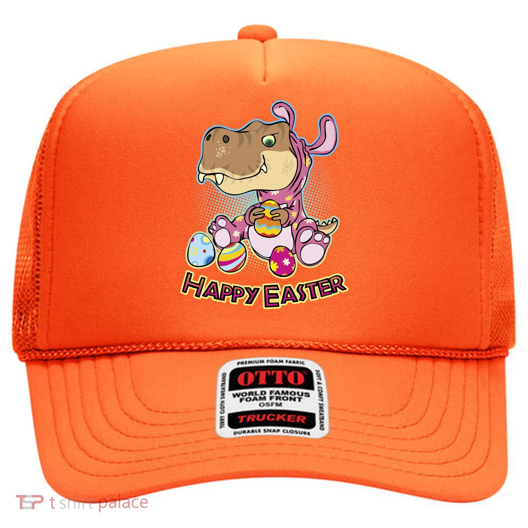 Funny Happy Easter Dinosaur Easter Bunny Costume Hat