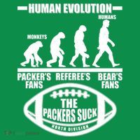 Funny Human Evolution Football Fan Women's T-Shirt thumb 6