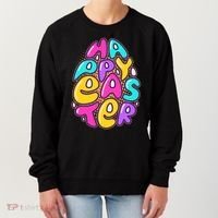 Funny Happy Easter Egg Women's Sweatshirt thumb 0