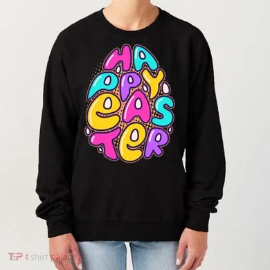 Funny Happy Easter Egg Women's Sweatshirt