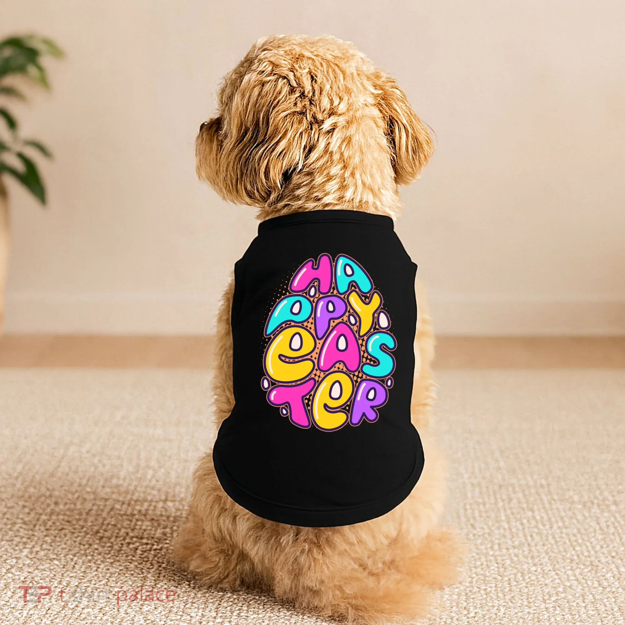 Funny Happy Easter Egg Doggie Tank