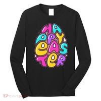 Funny Happy Easter Egg Long Sleeve Shirt thumb 0