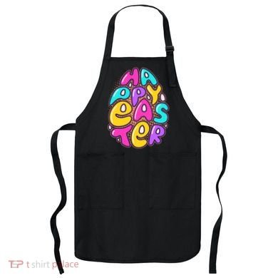 Funny Happy Easter Egg Apron