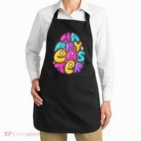 Funny Happy Easter Egg Apron thumb 2