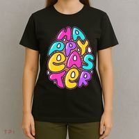 Funny Happy Easter Egg T-Shirt thumb 4