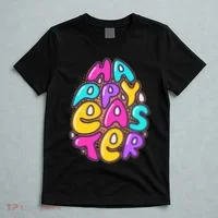 Funny Happy Easter Egg T-Shirt thumb 5