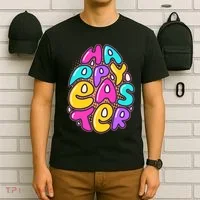 Funny Happy Easter Egg T-Shirt thumb 6