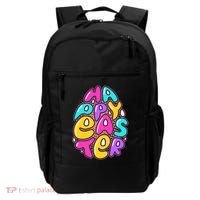 Funny Happy Easter Egg Backpack thumb 0