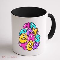Funny Happy Easter Egg Coffee Mug thumb 1