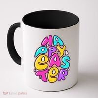 Funny Happy Easter Egg Coffee Mug thumb 0