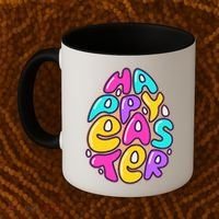 Funny Happy Easter Egg Coffee Mug thumb 2