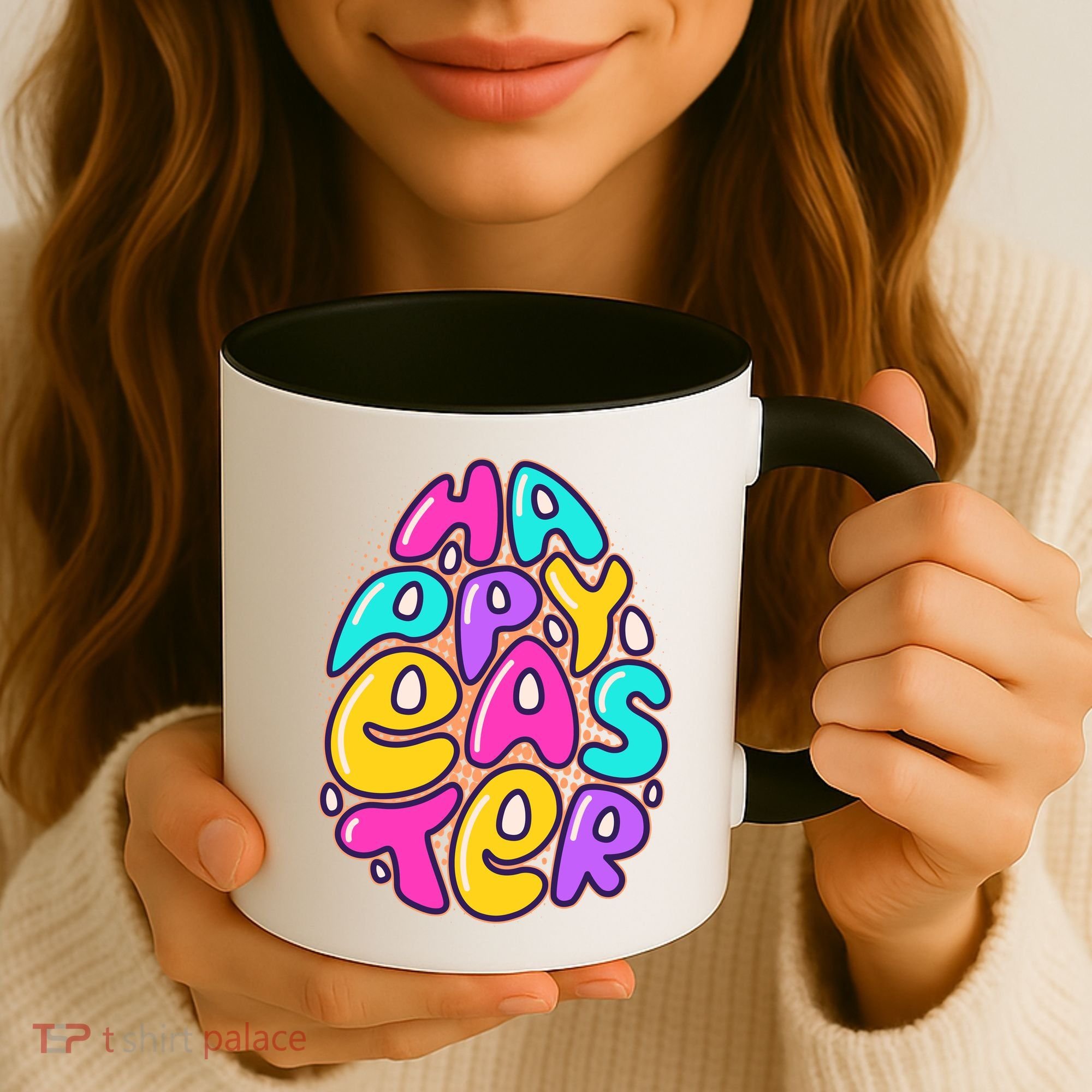Funny Happy Easter Egg Coffee Mug