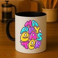 Funny Happy Easter Egg Coffee Mug thumb 4