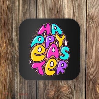 Funny Happy Easter Egg Coaster