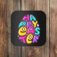 Funny Happy Easter Egg Coaster thumb 0