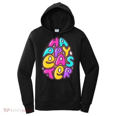 Funny Happy Easter Egg Women's Hoodie