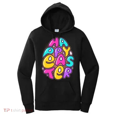 Funny Happy Easter Egg Women's Hoodie